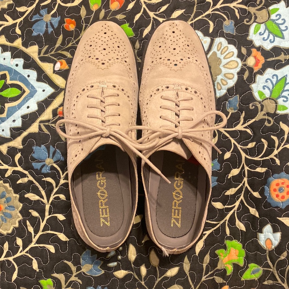 Cole Haan Zerogrand nubuck oxfords
